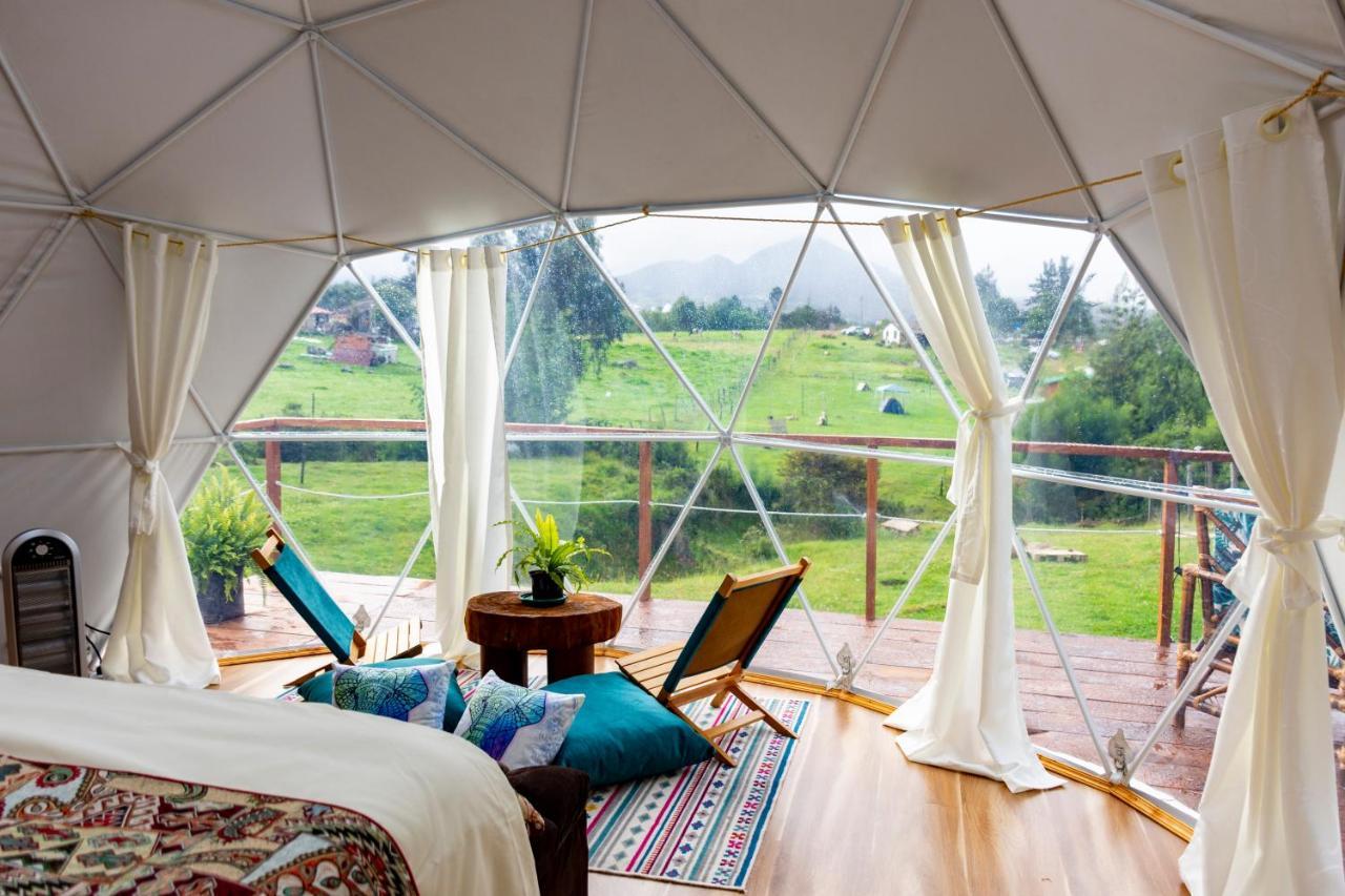Glamping Claro De Luna Guatavita Luaran gambar
