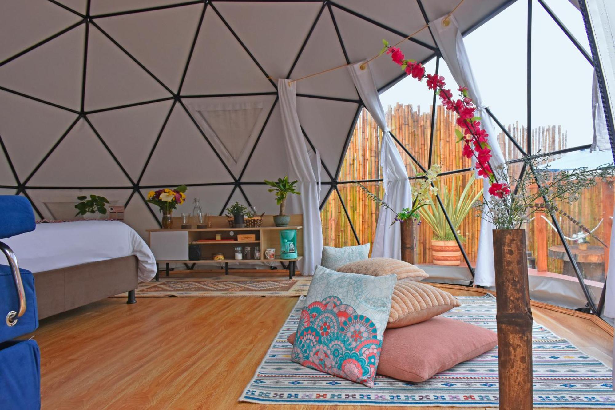 Glamping Claro De Luna Guatavita Luaran gambar