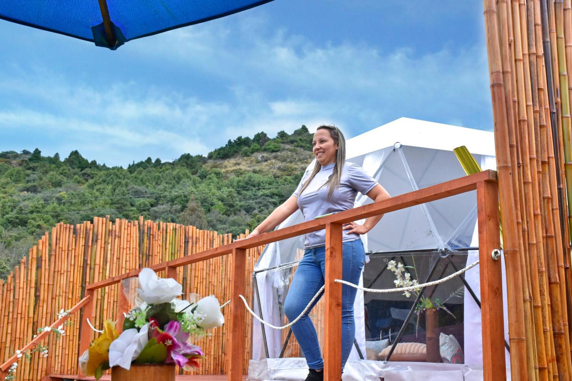 Glamping Claro De Luna Guatavita Luaran gambar