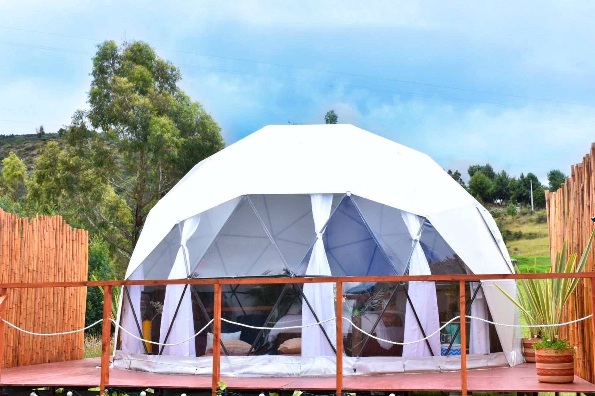 Glamping Claro De Luna Guatavita Luaran gambar